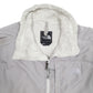 Womens Grey The North Face Denali Fleece Full Zip Jumper