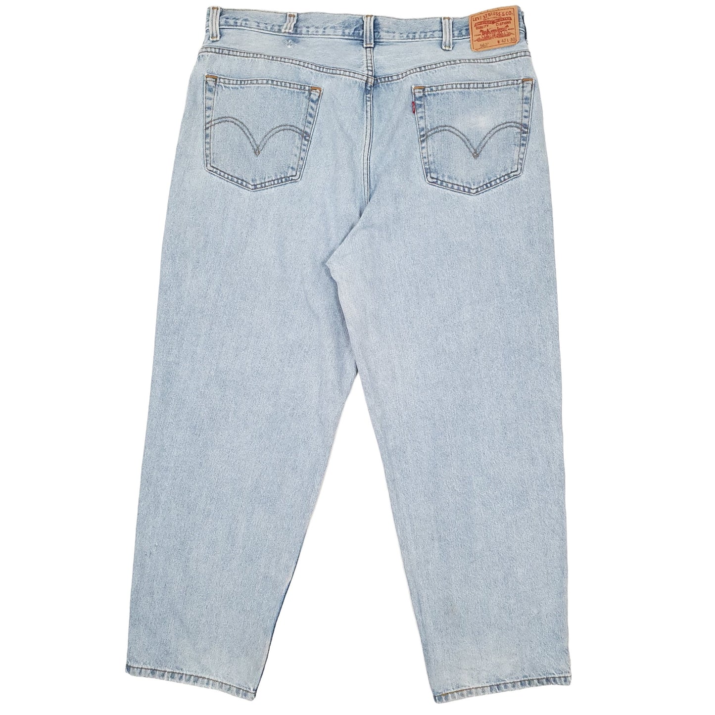 Levis 560 Loose Fit Jeans W42 L30 Blue