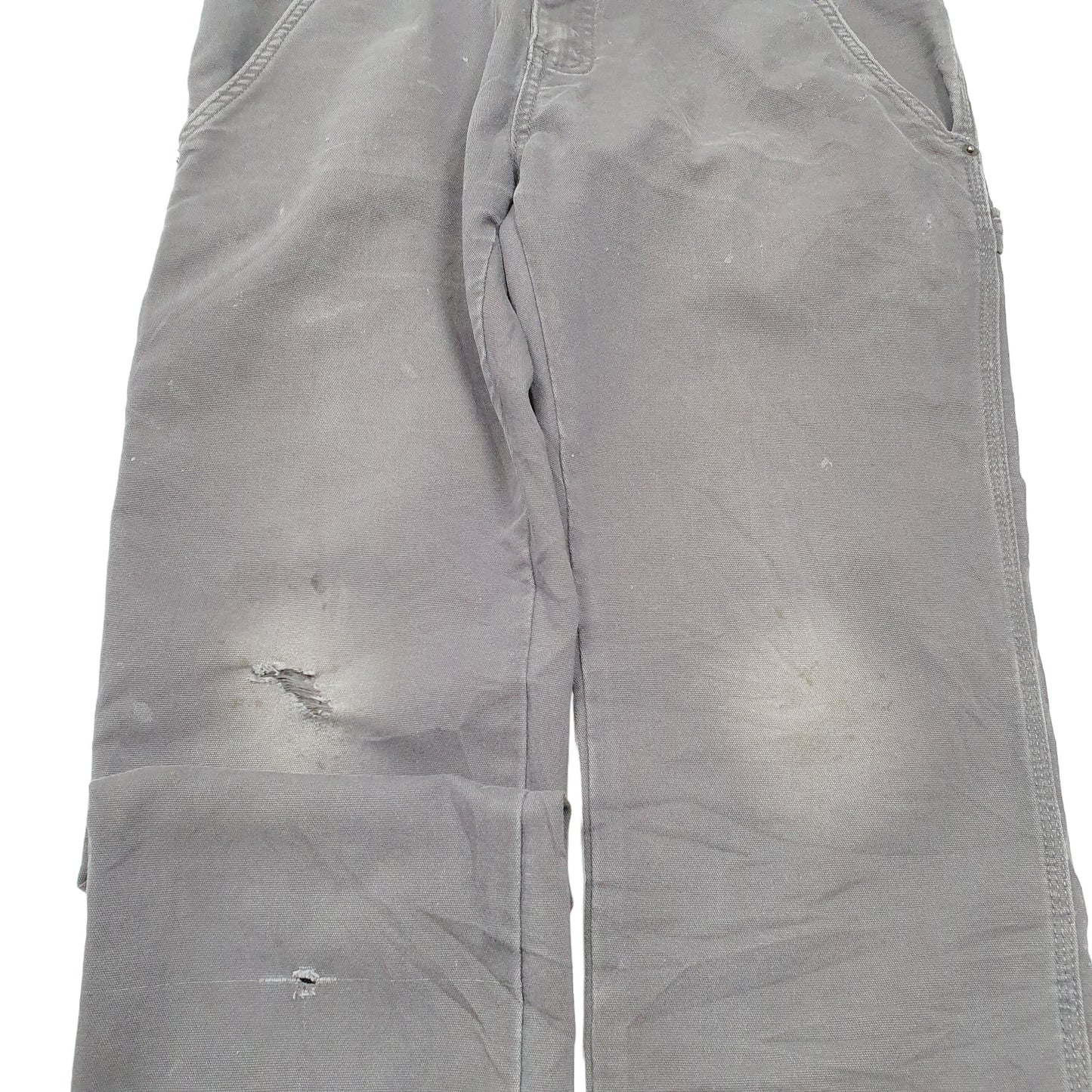 Mens Grey Dickies Flex Stretch Carpenter Trousers