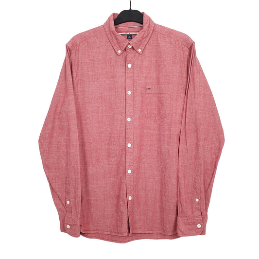 Pink Tommy Hilfiger Long Sleeve Shirt
