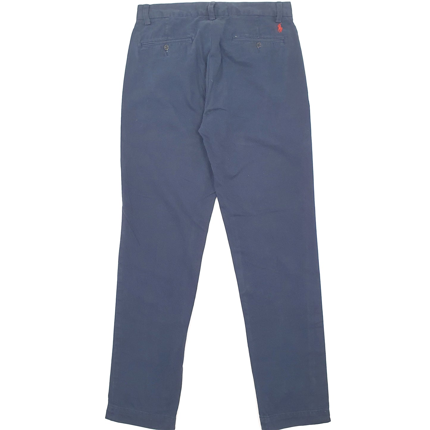Mens Navy Polo Ralph Lauren Custom Fit Pant Slim Chino Trousers