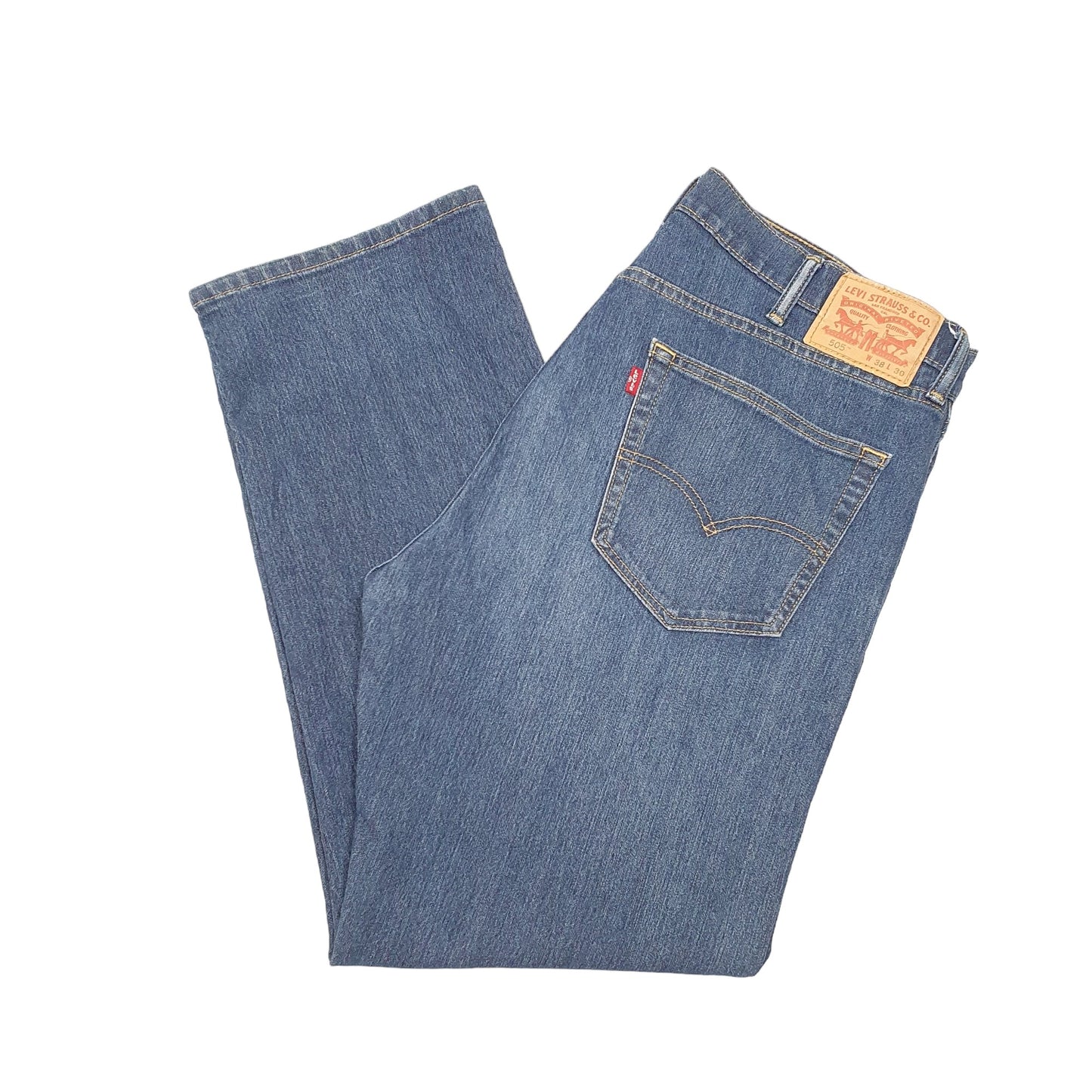 Mens Blue Levis  505 JeansW38 L30