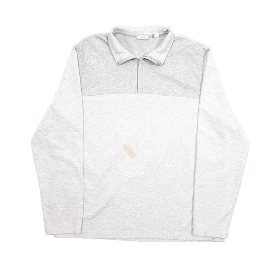 Calvin Klein Quarter Zip L Grey