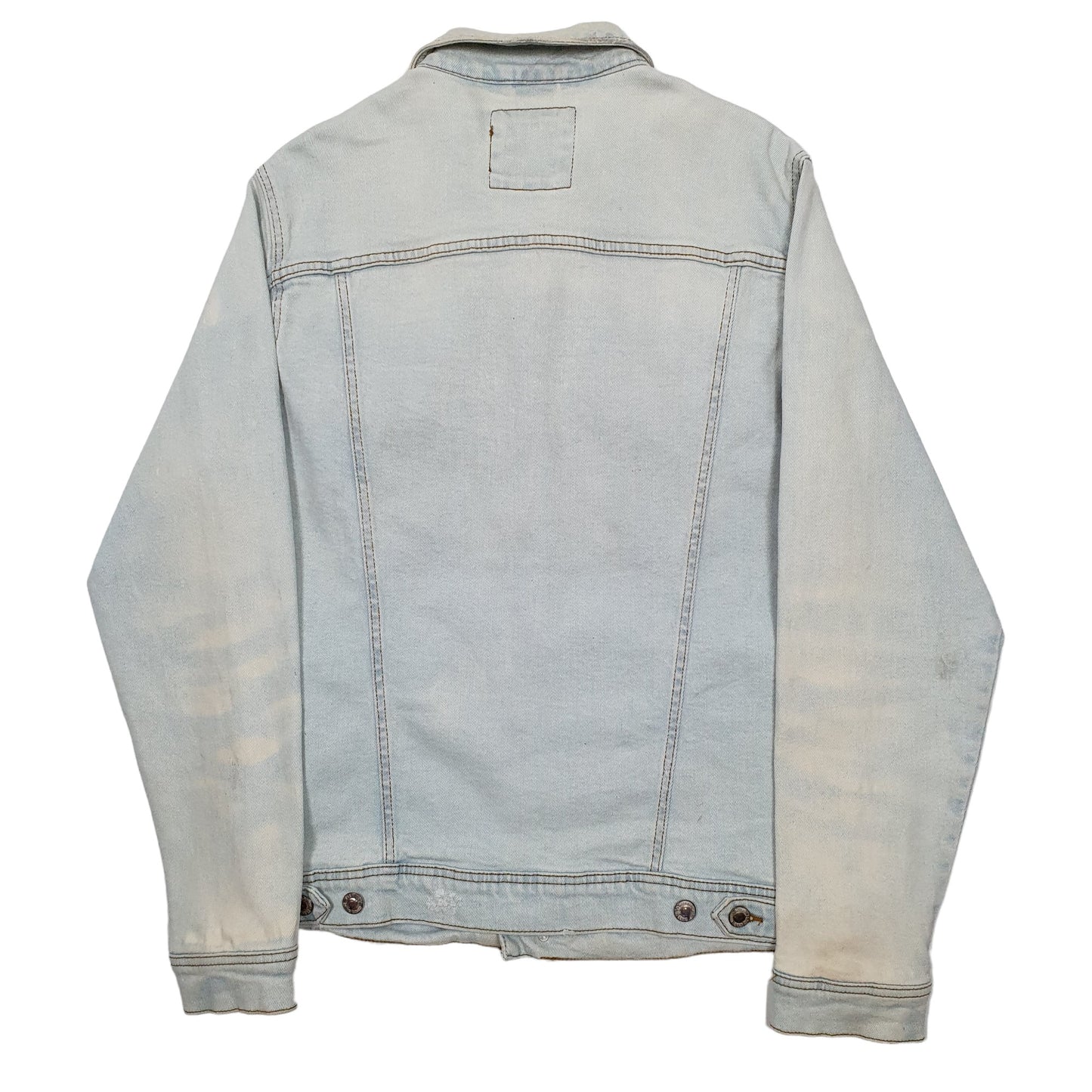 Mens Blue Zara  Denim Jacket Coat