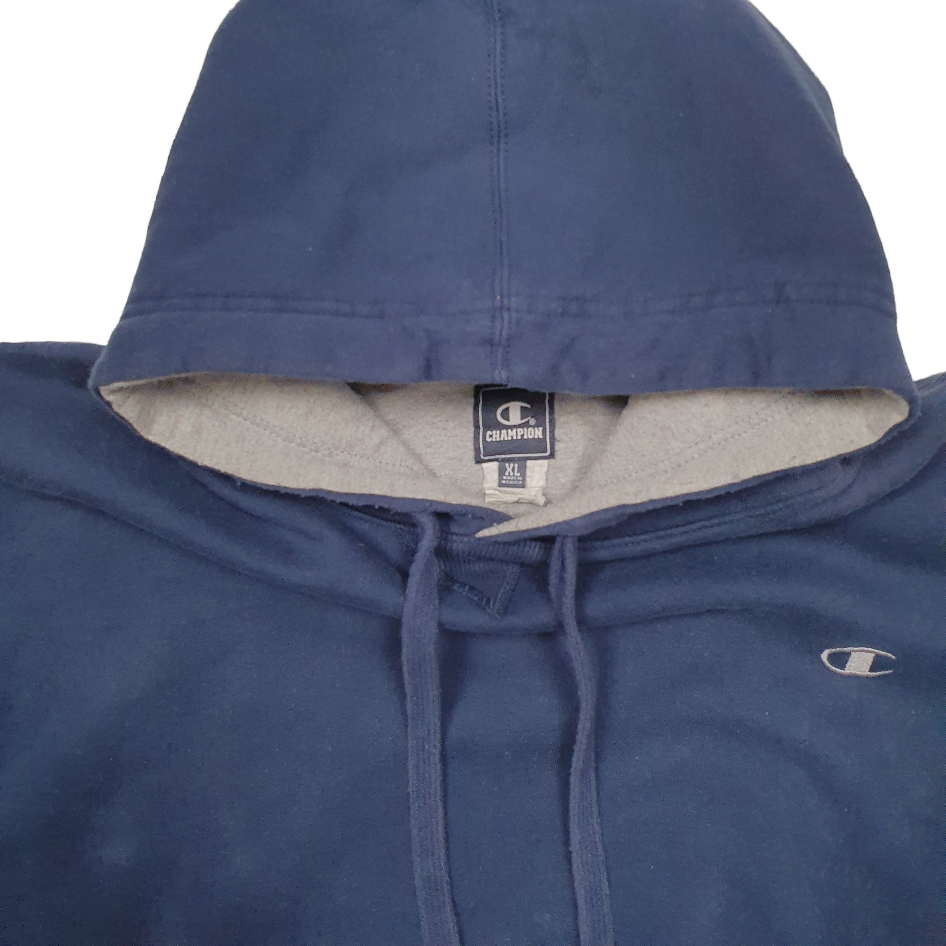 Mens Navy Champion  Hoodie Jumper