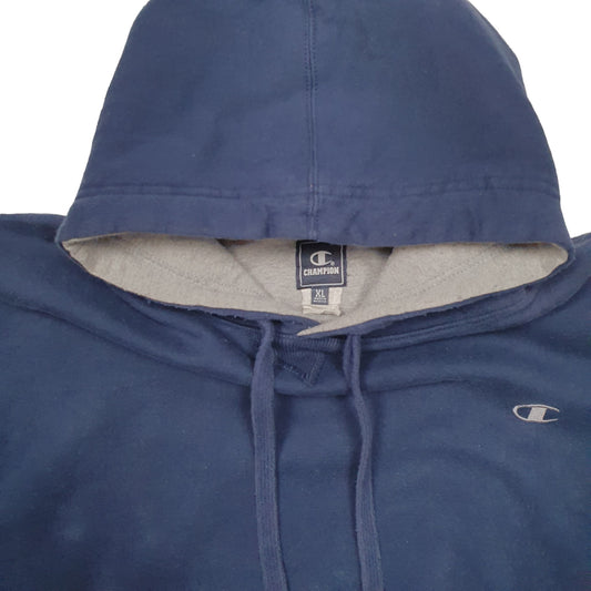 Mens Navy Champion  Hoodie Jumper