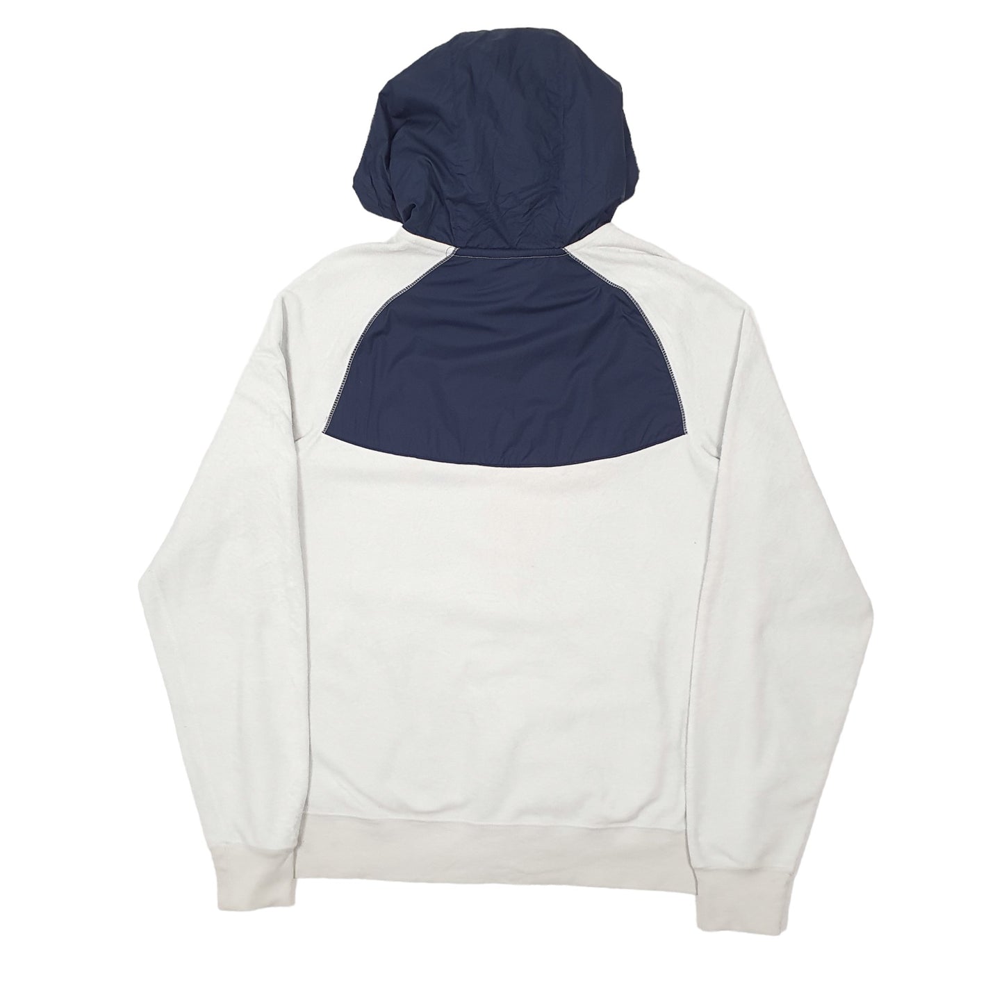 Mens Blue Nike Hoodie Full Zip Jumper