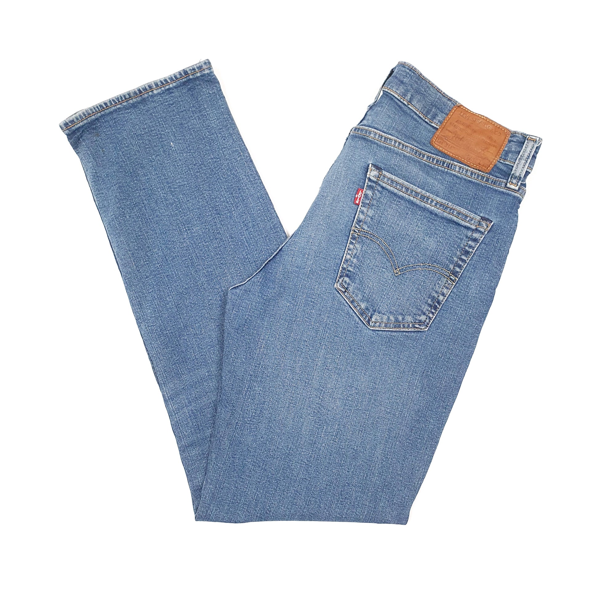 Levis 514 Straight Fit Jeans W34 L32 Blue