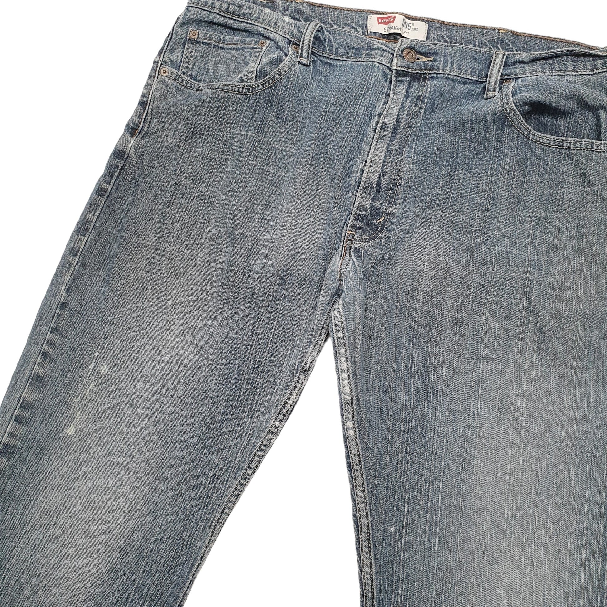 Levis 505 Regular Fit Jeans W40 L30 Blue