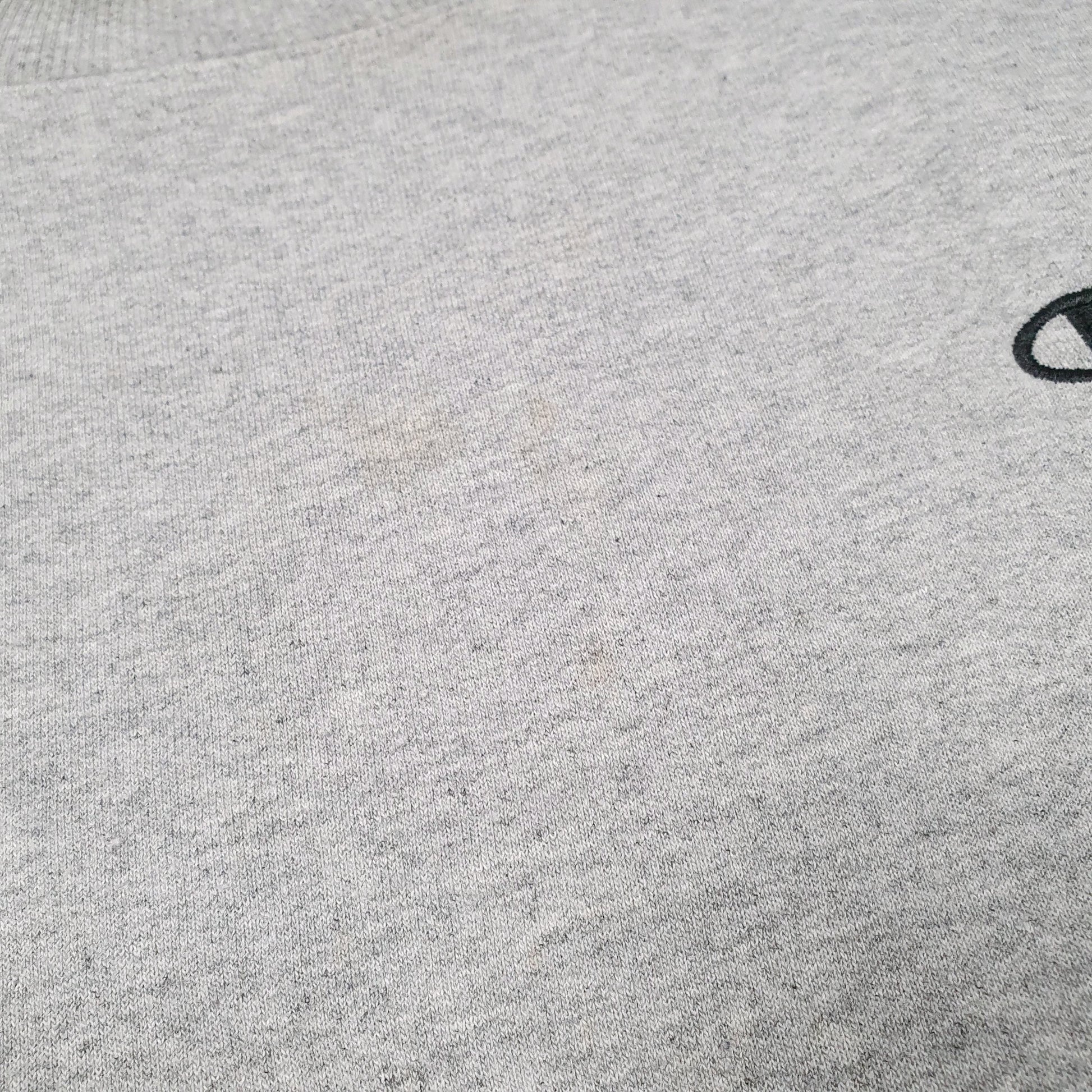 Mens Grey Champion  Crewneck Jumper