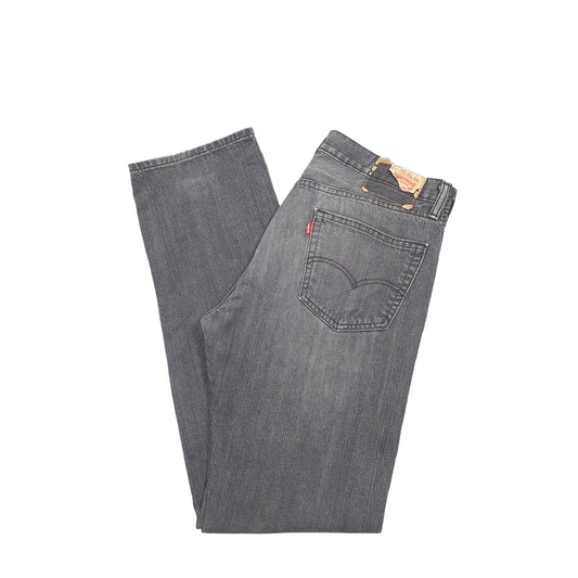 Levis 505 Regular Fit Jeans W34 L33 Grey
