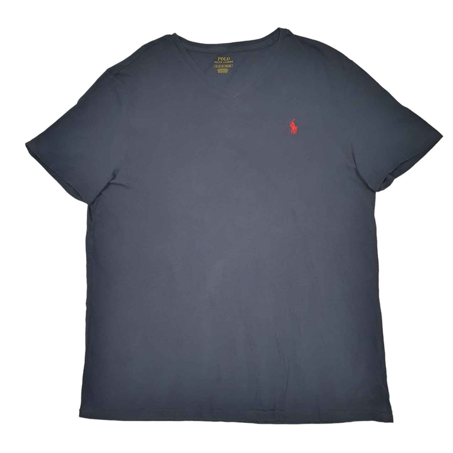 Mens Navy Ralph Lauren Polo V Neck Short Sleeve T Shirt