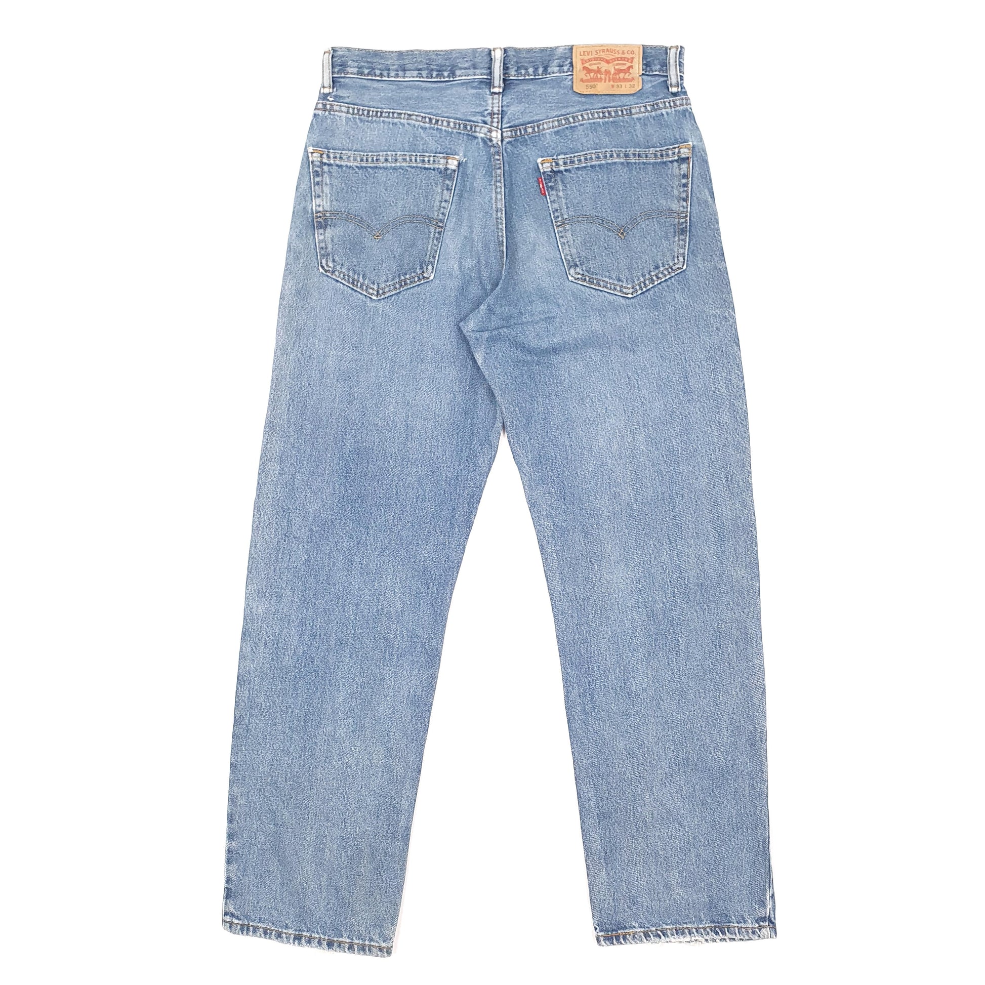 Levis 550 Relaxed Fit Jeans W33 L32 Blue