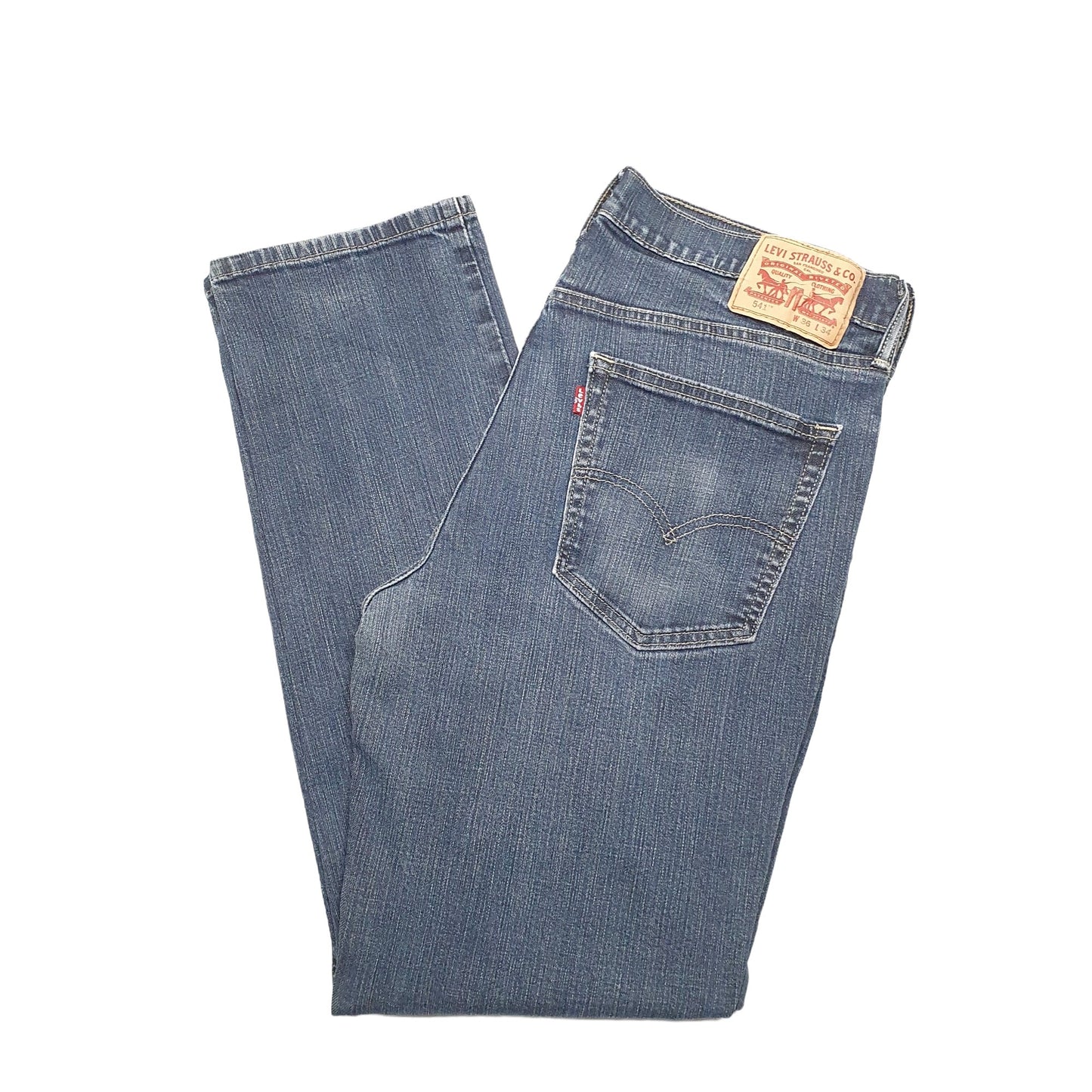Levis 541 Tapered Fit Jeans W36 L32 Blue