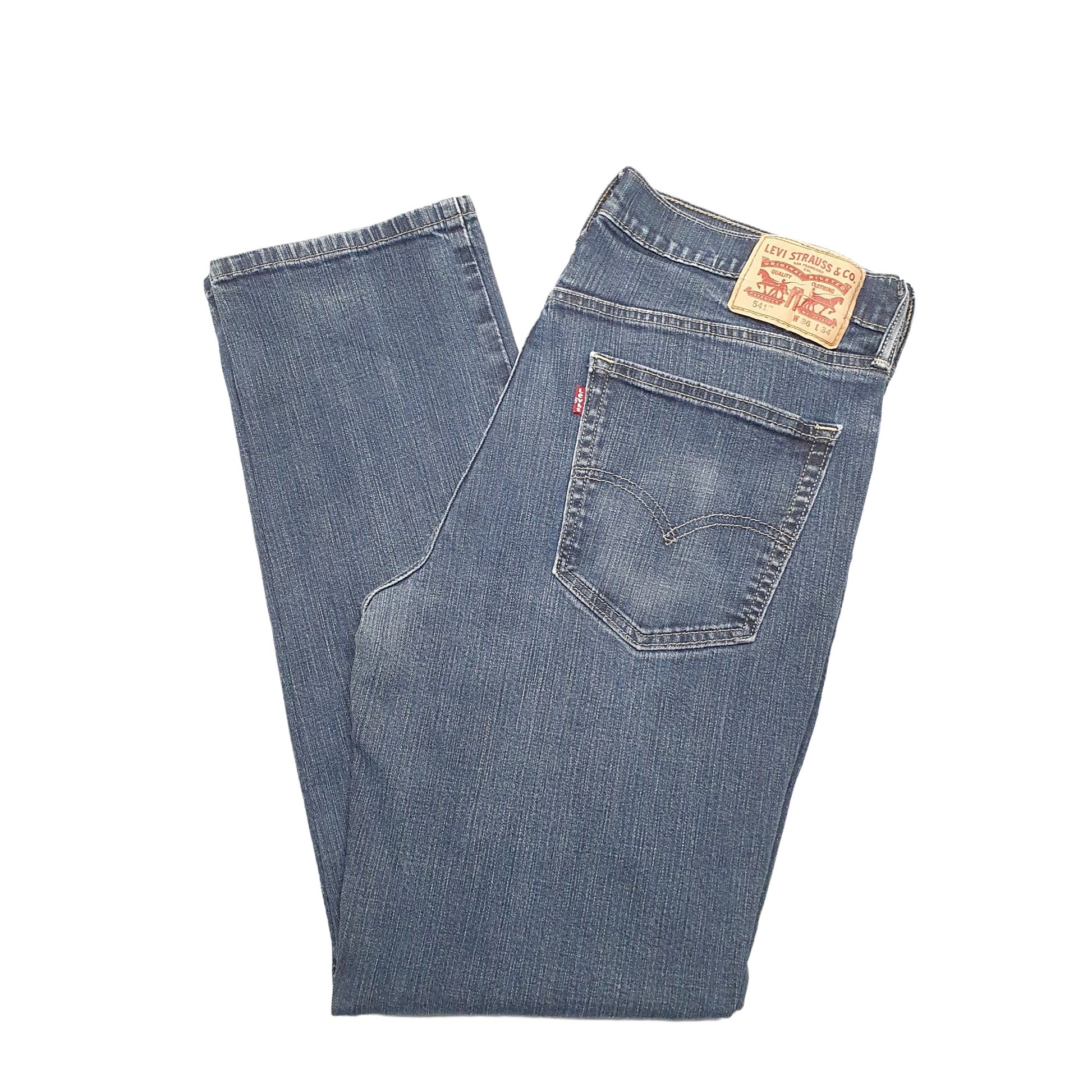 Levis 541 Tapered Fit Jeans W36 L32 Blue