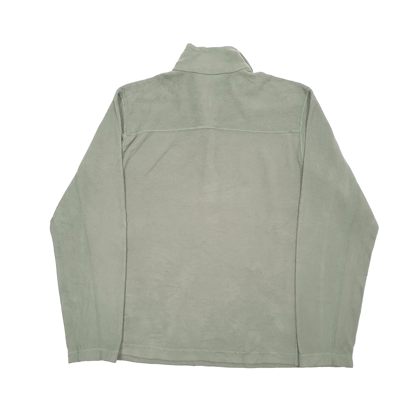 Mens Green Patagonia Micro D Quarter Zip Jumper
