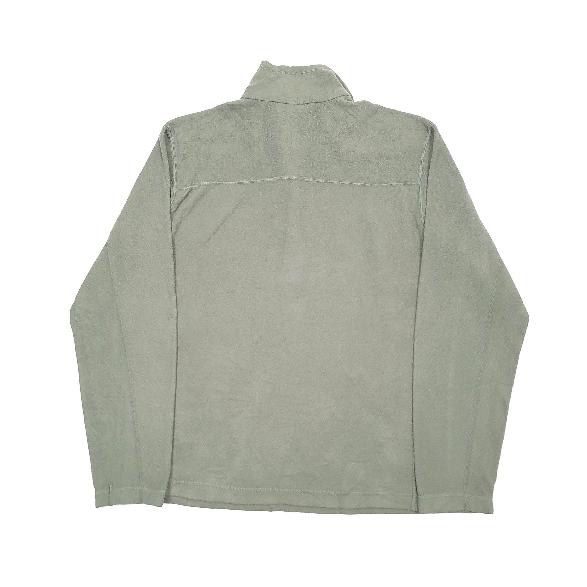 Mens Green Patagonia Micro D Quarter Zip Jumper