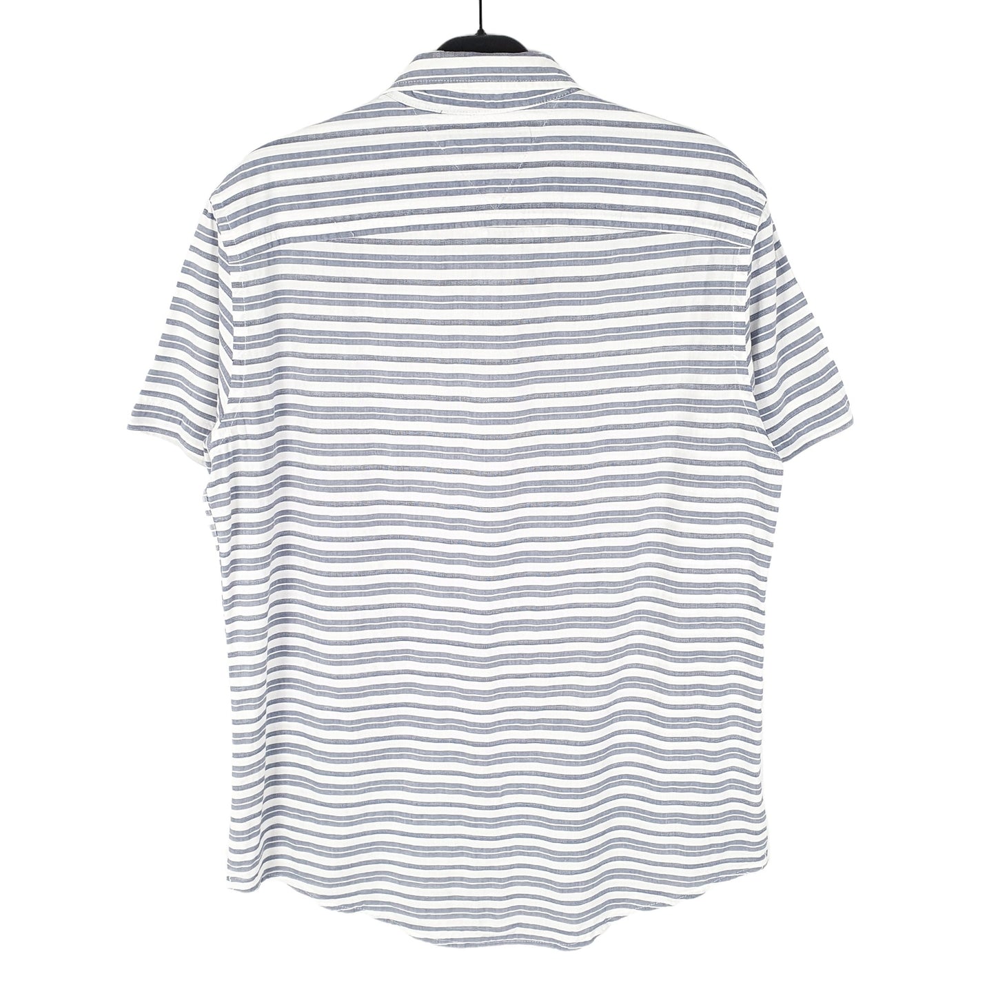 Tommy Hilfiger Short Sleeve Regular Fit Striped Shirt White