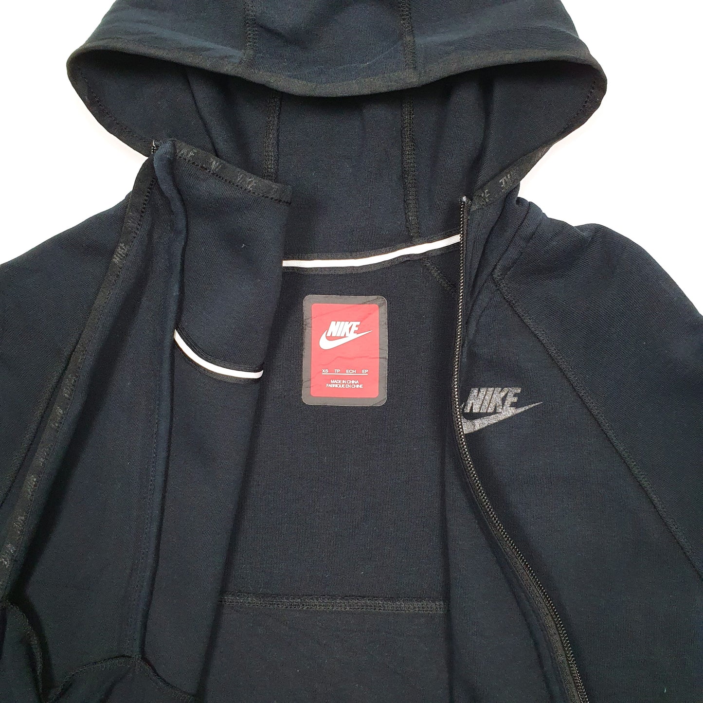 Womens Navy Nike Tech Full Zip Jumper