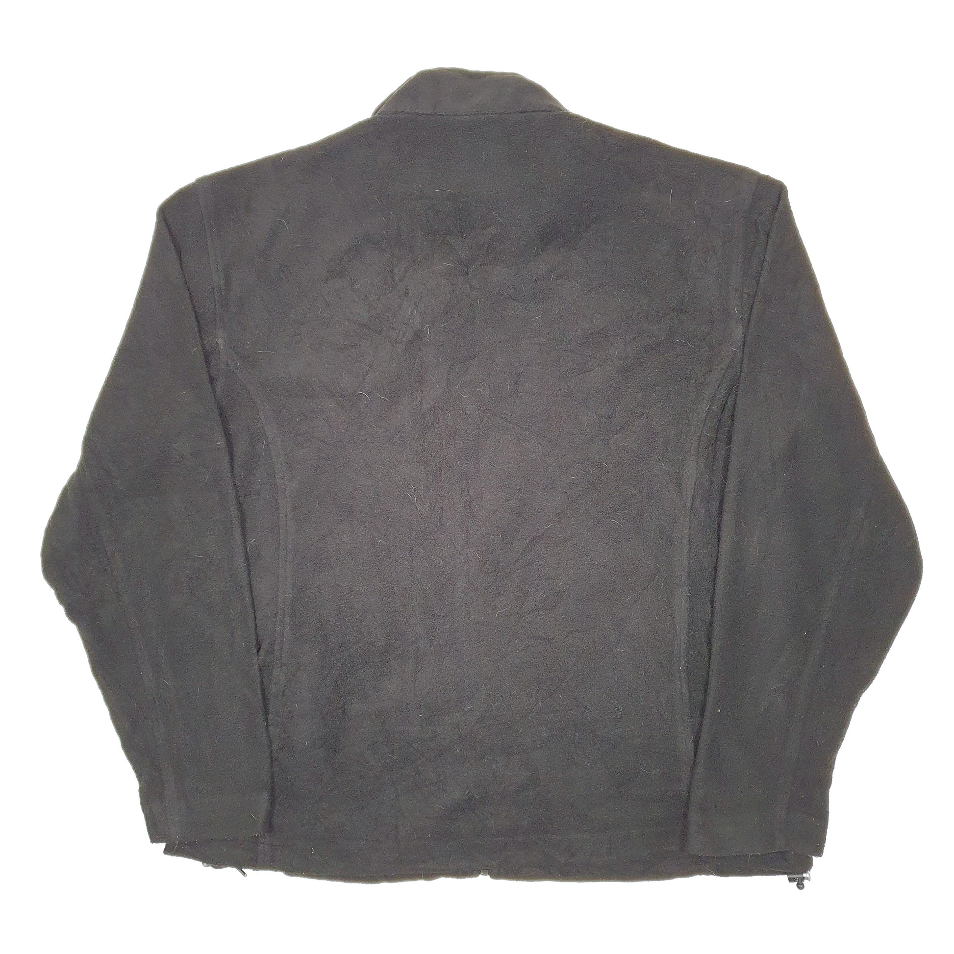 Mens Black Champion  Full Zip Jumper