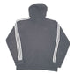 Mens Black Adidas  Hoodie Jumper