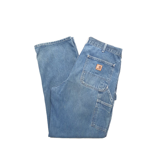 Carhartt Casual Loose Fit Jeans W34 L32 Blue