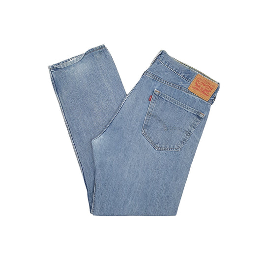 Levis 505 Regular Fit Jeans W38 L32 Blue