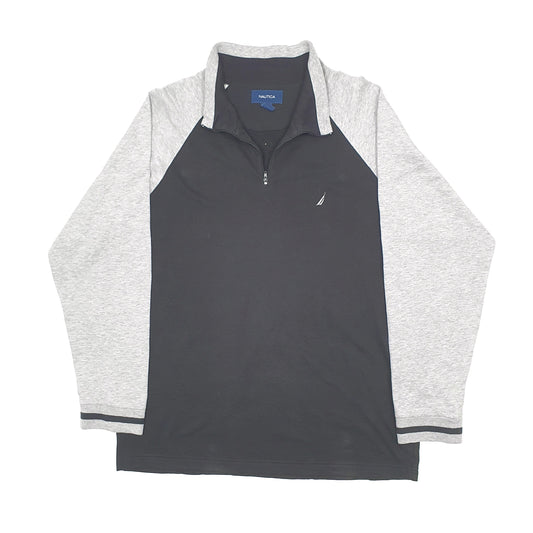 Nautica Quarter Zip L Black