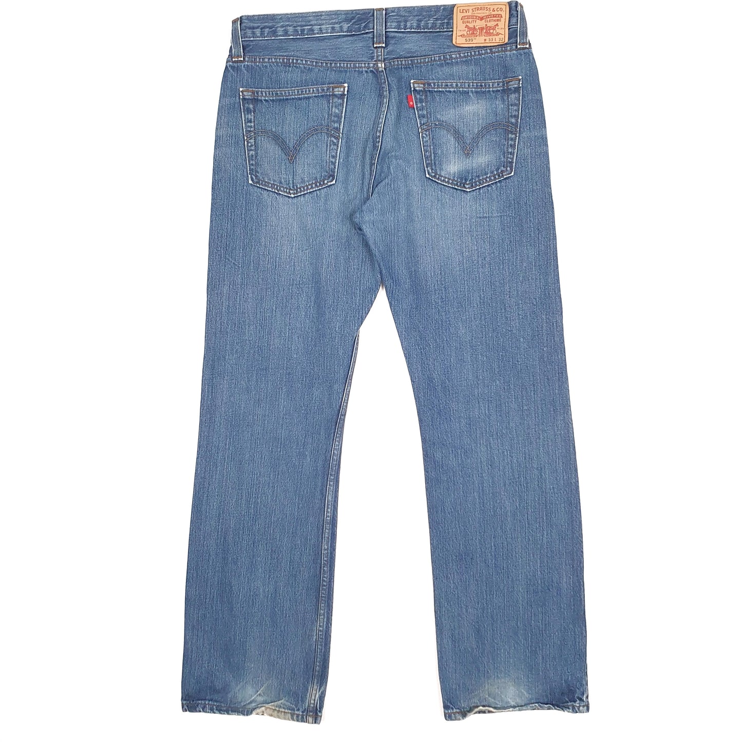 Levis 539 Regular Fit Jeans W33 L32 Blue