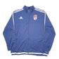 Mens Navy Adidas FSC Skyeville Football Climacool Full Zip Jumper