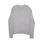 Polo Ralph Lauren Cable Knit Crewneck L Grey