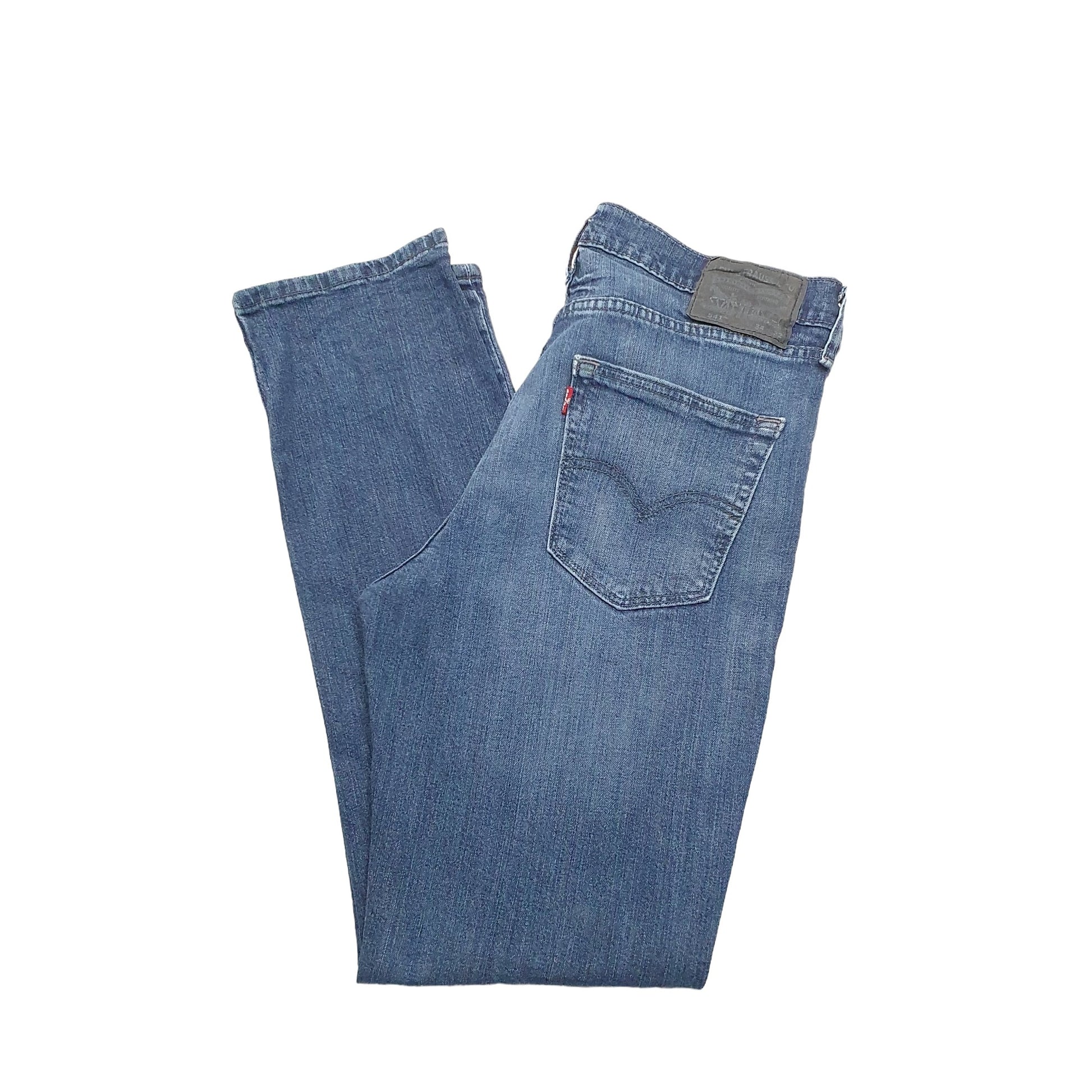 Levis 541 Tapered Fit Jeans W34 L32 Blue