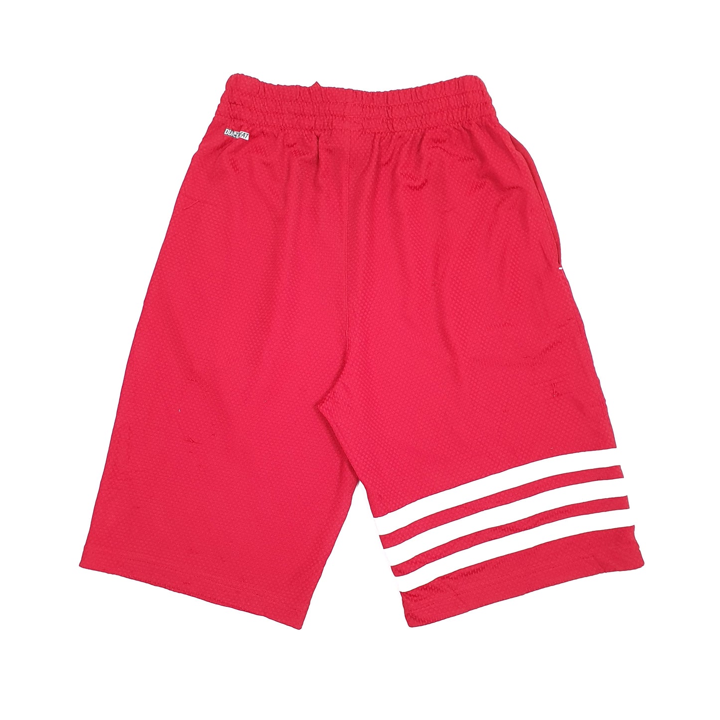 Adidas Dual Threat Basketball Red Sport Shorts W28 Red
