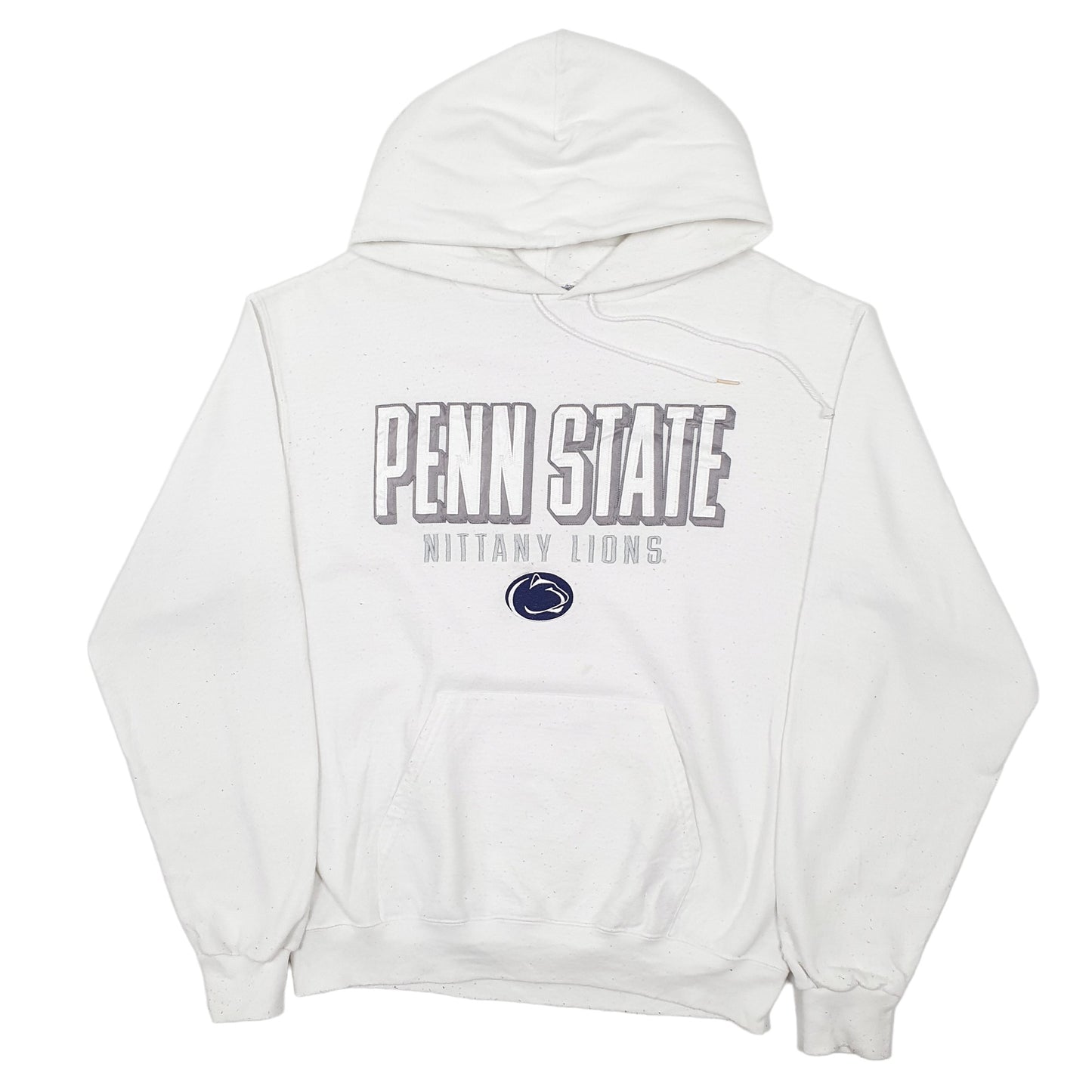 Mens White Champion Penn State Nittany Lions USA College Hoodie Jumper