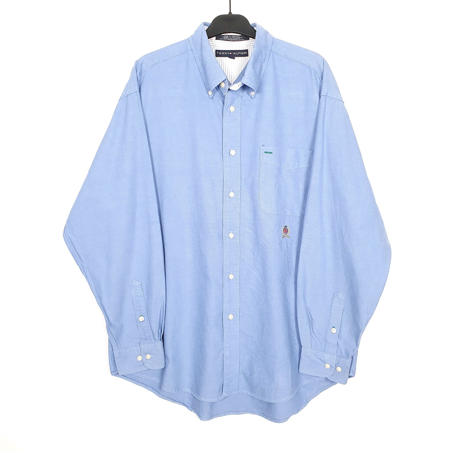 Tommy Hilfiger Long Sleeve Regular Fit Shirt Blue
