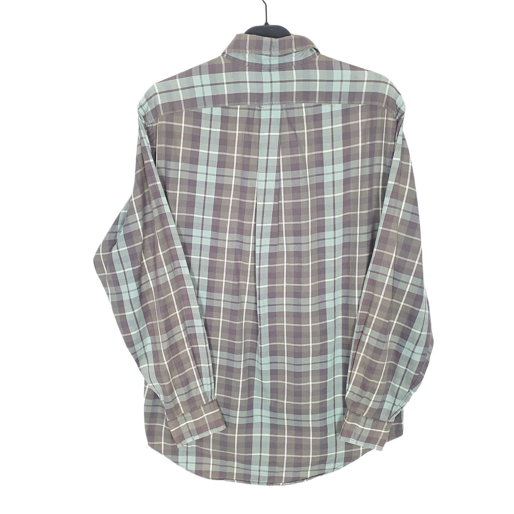 Ralph Lauren Long Sleeve Regular Fit Check Shirt Green