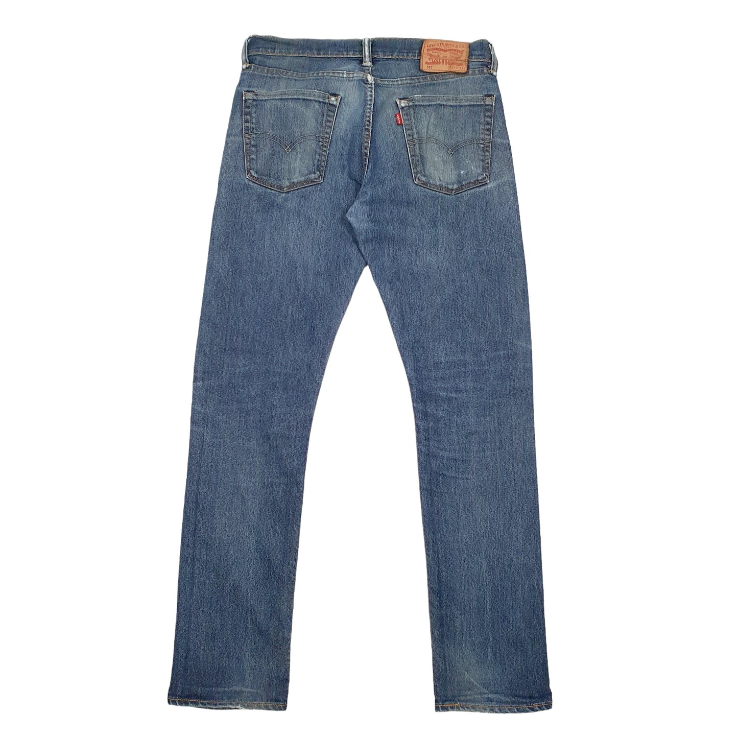 Levis 513 Slim Fit Jeans W32 L33 Blue