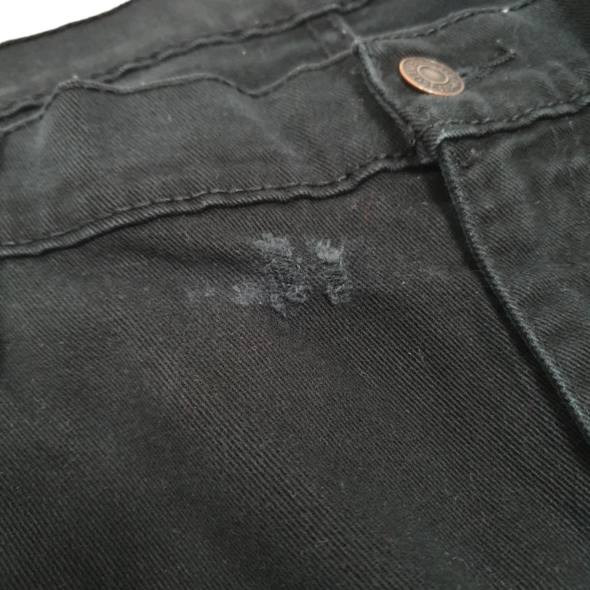 Levis 541 Tapered Fit Jeans W44 L29 Black