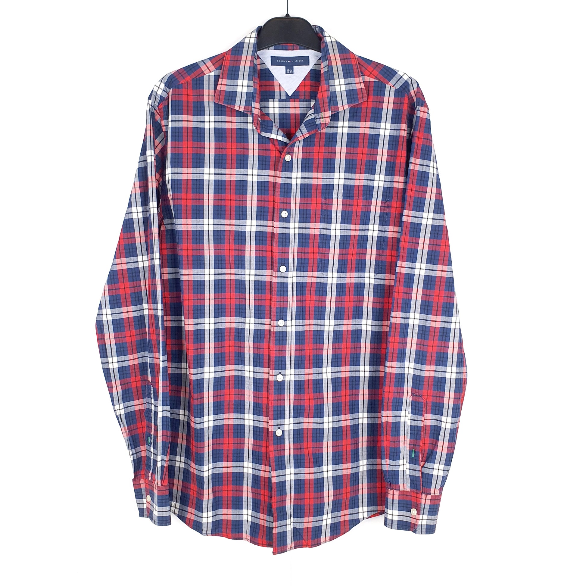 Navy Tommy Hilfiger Long Sleeve Shirt