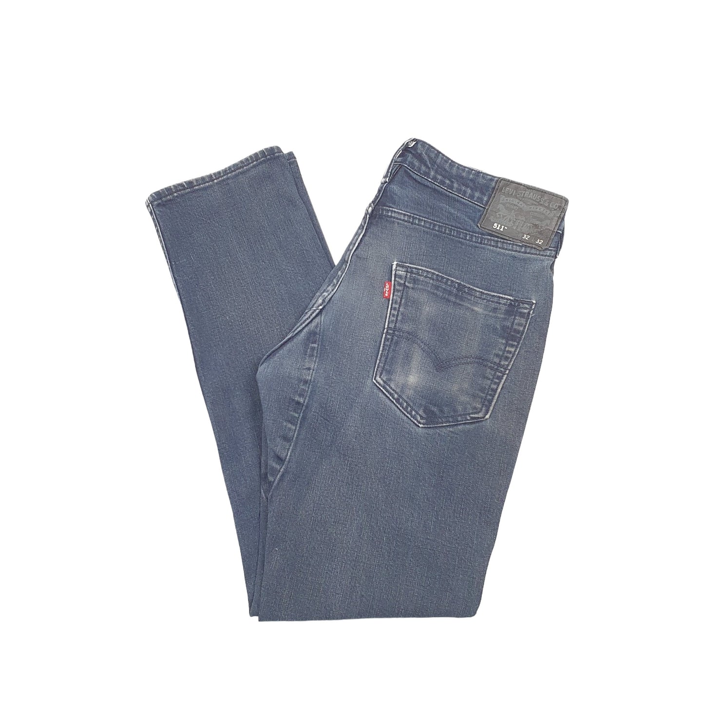 Levis 511 Slim Fit Commuter Cycling Jeans W32 L30 Navy