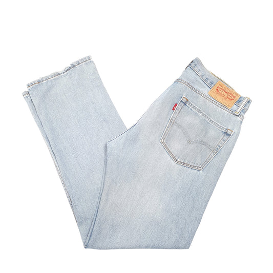Mens Blue Levis 505 JeansW33 L30