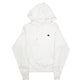 Mens White Champion Reverse Weave Hoodie Jumper