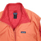 Mens Orange Patagonia Puffball Vest Puffer Jacket Coat