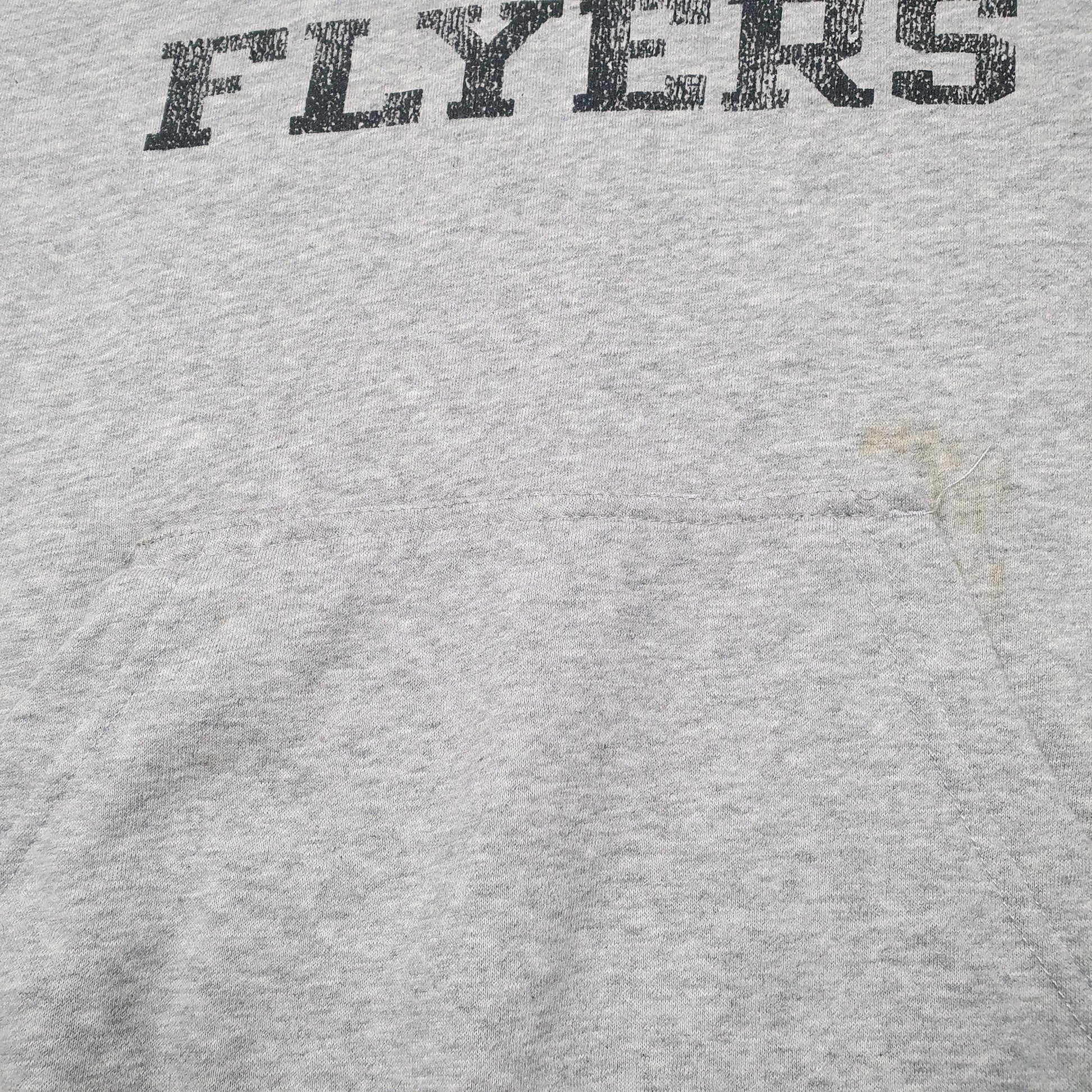 Mens Grey NHL Ice Hockey Philadelphia Flyers Hoodie Jumper