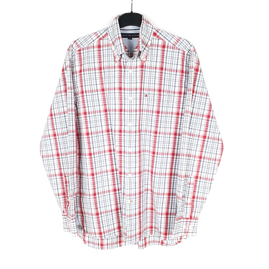 Red Tommy Hilfiger Long Sleeve Shirt