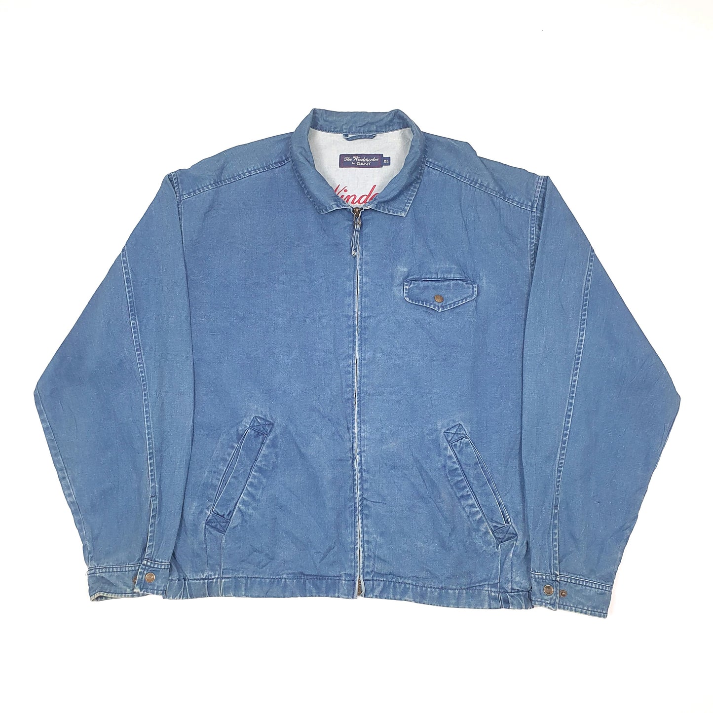 Mens GANT Denim Jacket Blue