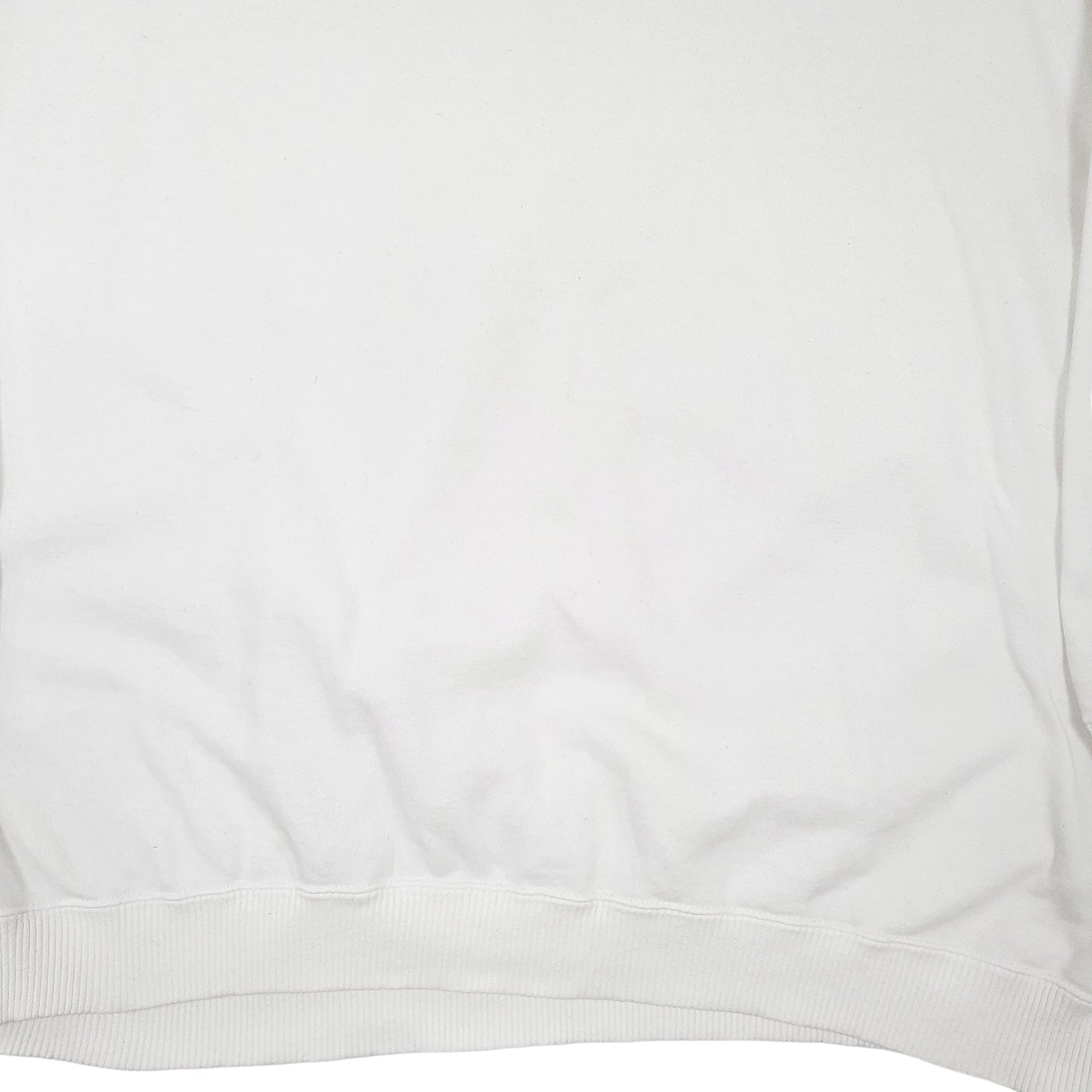 Mens White Eddie Bauer Ebtek Vintage Crewneck Jumper