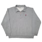 Mens Grey Fila  Quarter Zip Jumper