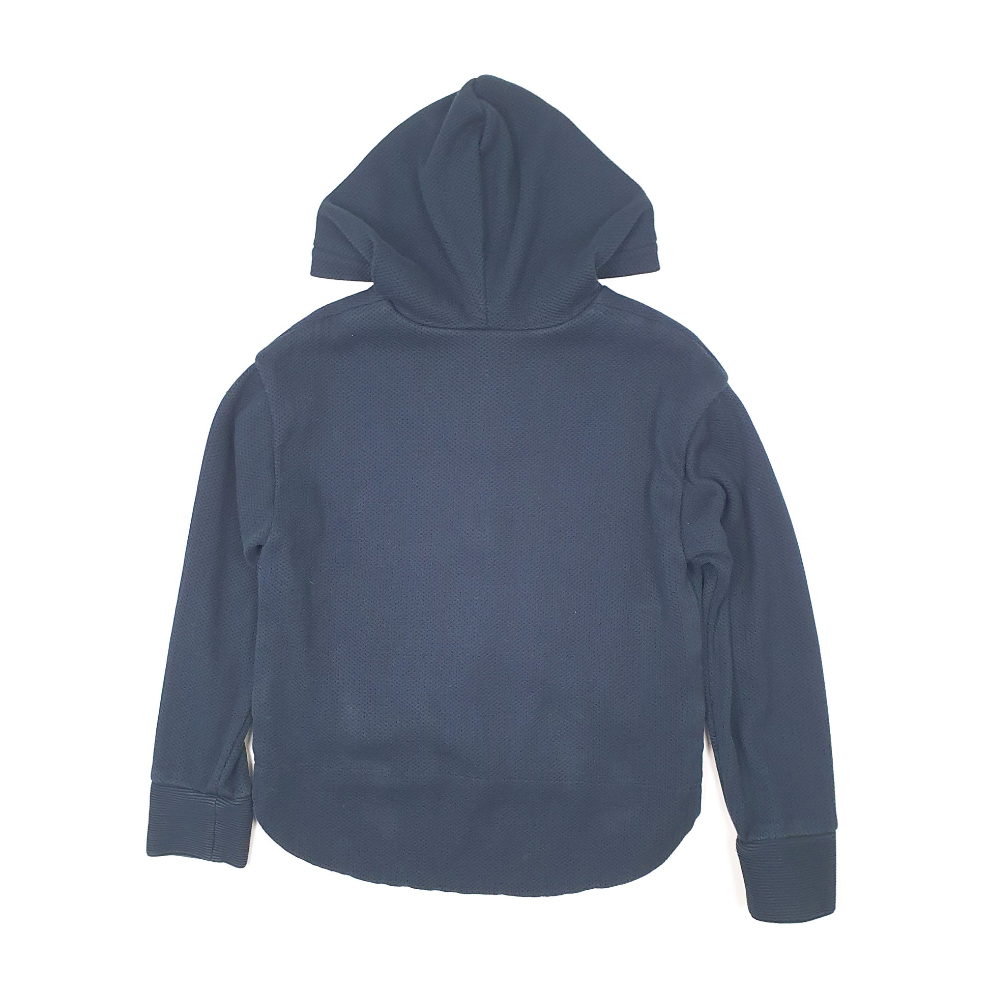 Womens Navy Lacoste Heavy Knit Full Zip Jumper