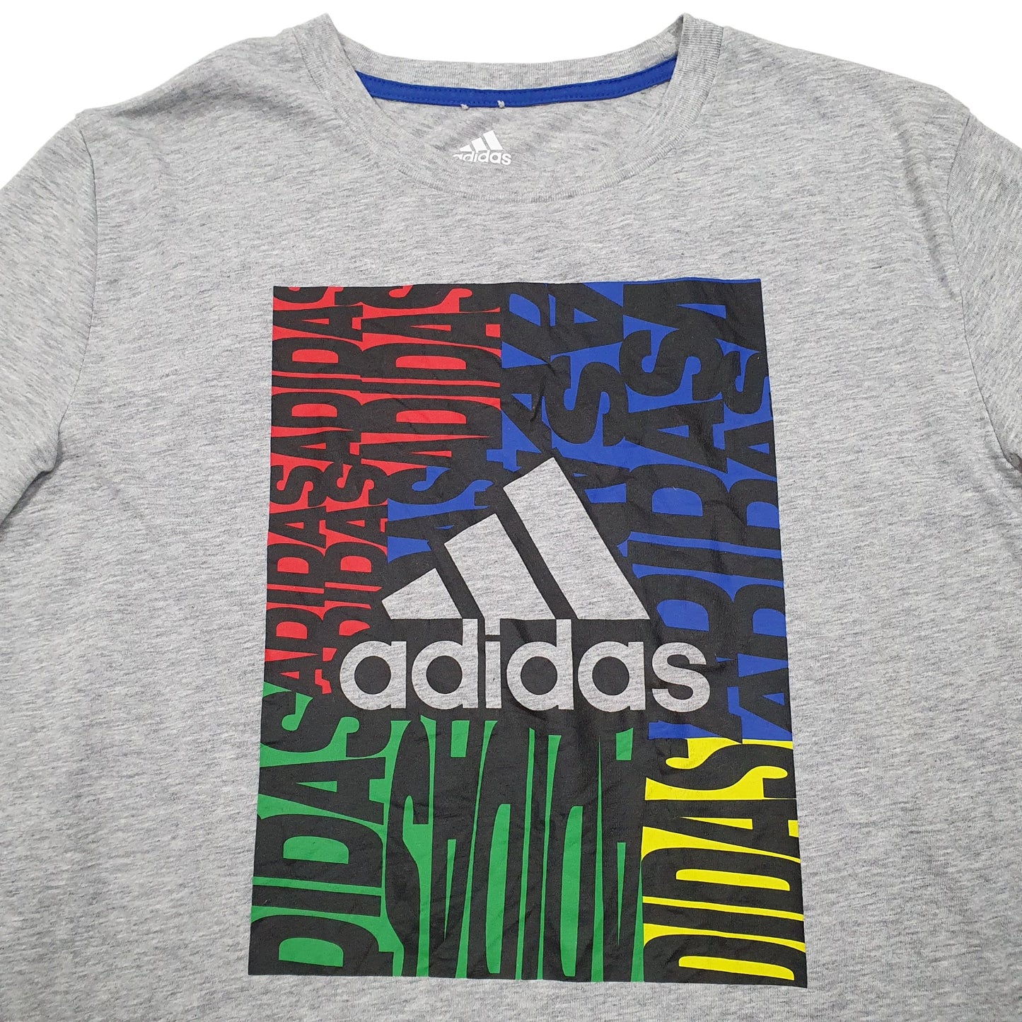 Adidas Short Sleeve T Shirt Grey